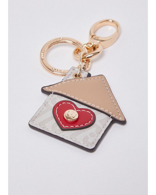 Liu Jo White Liu Jo Schlüsselanhänger Mit Haus