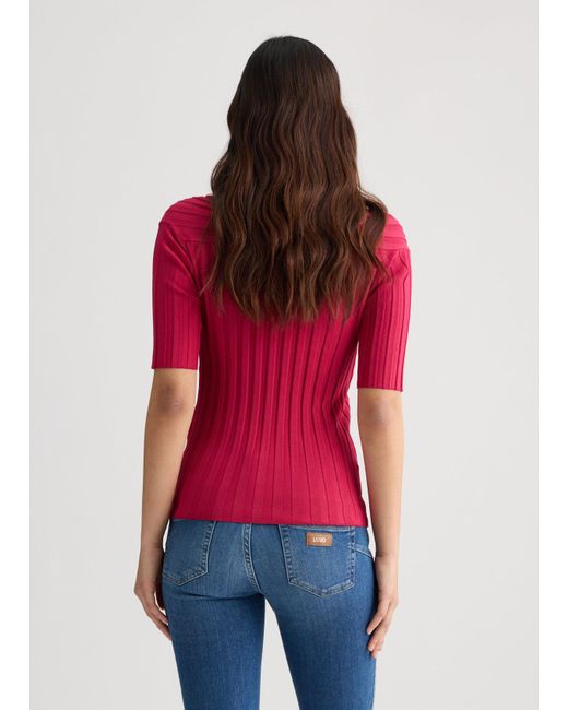 Liu Jo Top In Maglia di Liu Jo in Red