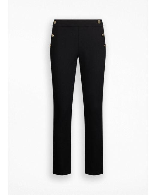 Liu Jo Pantaloni Skinny Con Bottoni di Liu Jo in Blue