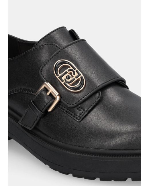 Liu Jo Chaussures En Cuir À Boucle Liu Jo en coloris White