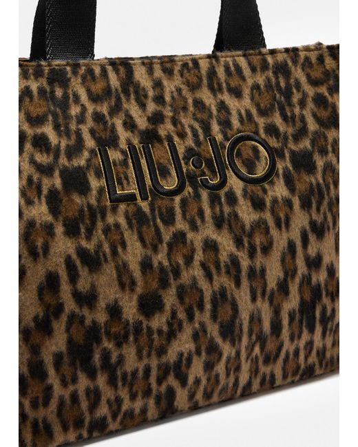 Liu Jo White Liu Jo Großer Shopper Mit