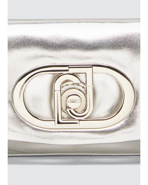 Liu Jo Mini Borsa Lapuffy Laminata di Liu Jo in Black