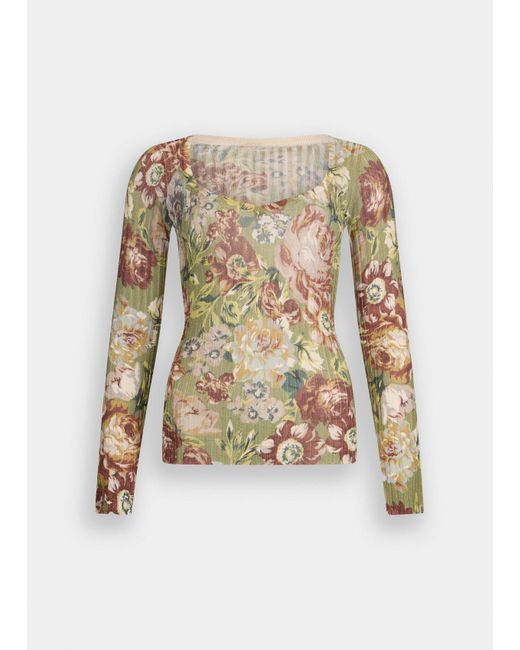 Liu Jo Pull À Encolure En V Liu Jo en coloris Multicolor