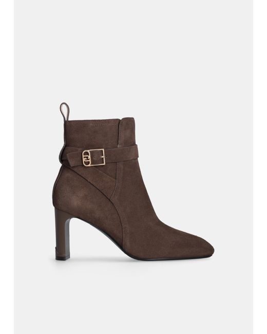 Liu Jo Bottines En Daim Liu Jo en coloris Brown