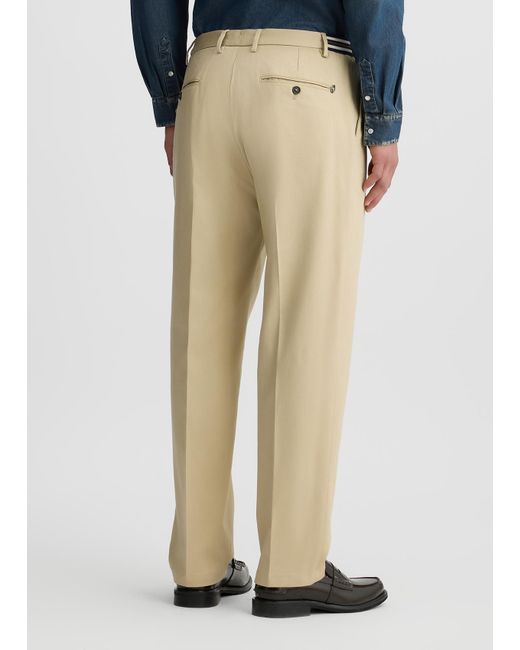 Liu Jo Pantaloni Con Inserto Elastico di Liu Jo in Natural da Uomo