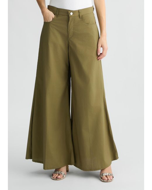 Liu Jo Pantaloni Flare di Liu Jo in Green