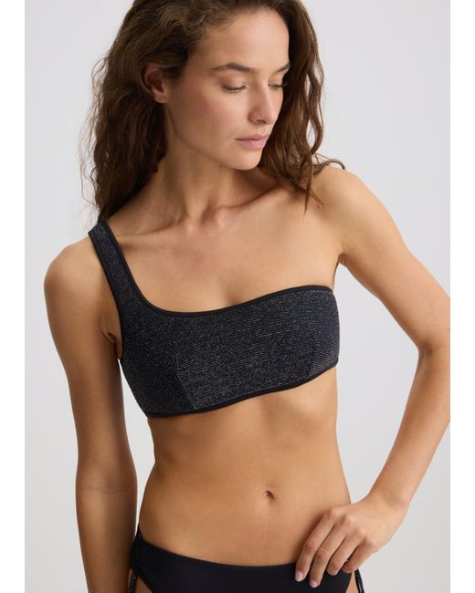 Liu Jo Costume Da Mare In Lurex® di Liu Jo in Black