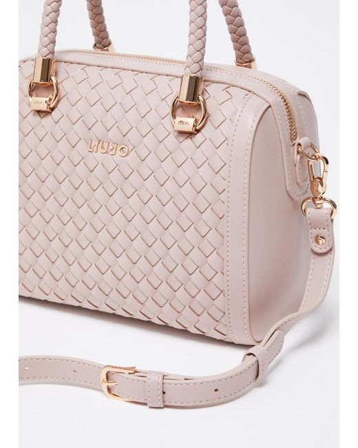Liu Jo Sac À Main Petit Format Tressé Liu Jo en coloris Pink