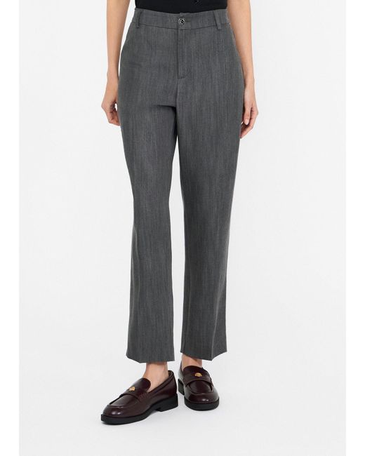 Liu Jo Pantaloni Straight di Liu Jo in Gray