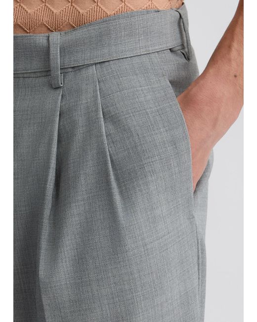 Liu Jo Pantaloni Con Cintura di Liu Jo in Gray da Uomo