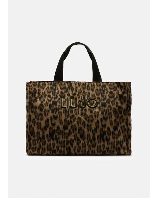 Liu Jo White Liu Jo Großer Shopper Mit