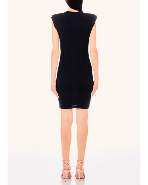 Liu Jo Abito In Maglia Con Bottoni di Liu Jo in Black