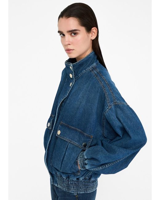 Liu Jo Blue Liu Jo Jacke Aus Denim