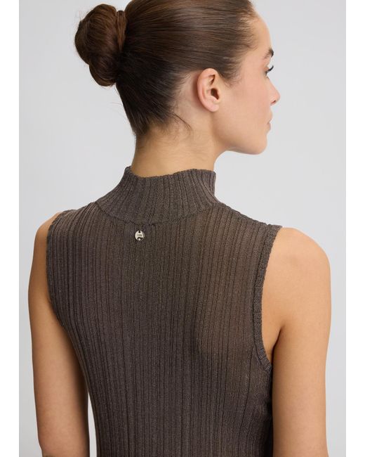 Liu Jo Top In Lurex di Liu Jo in Brown