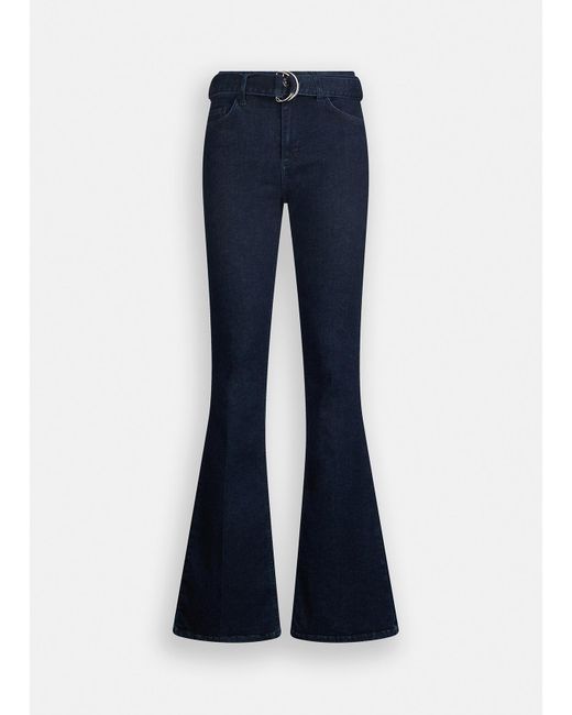 Liu Jo Jeans Flare Con Cintura di Liu Jo in Blue