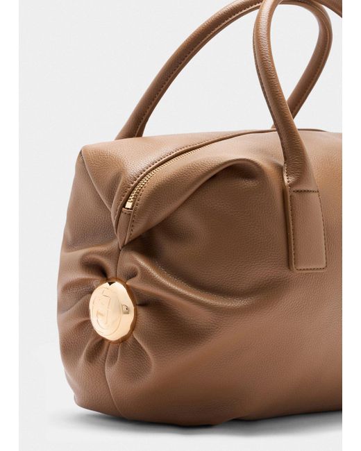 Liu Jo Sac Grand Format Avec Charm Liu Jo en coloris Brown