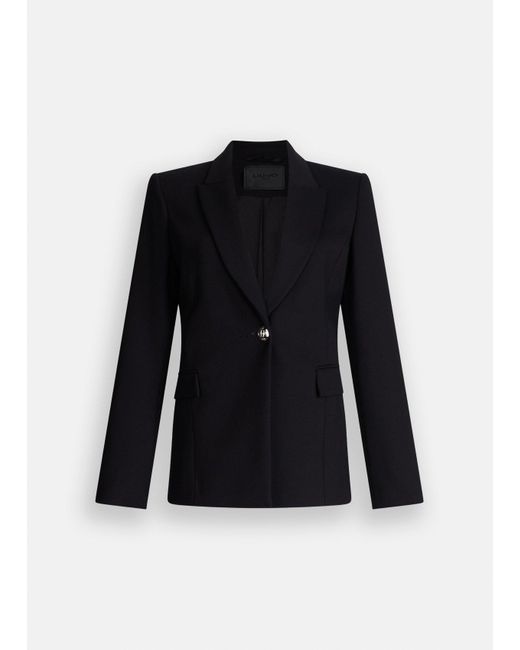 Liu Jo Blazer Avec Broche Ornée De Pierres Liu Jo en coloris Black