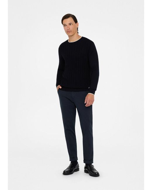 Liu Jo Pull En Coton Et Soie Liu Jo en coloris Blue