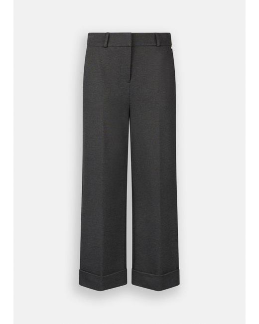Liu Jo Black Liu Jo Cropped-Hose Mit Bügelfalte
