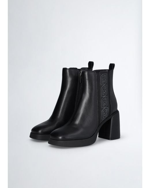 Liu Jo White Liu Jo Stiefelette Mit Absatz