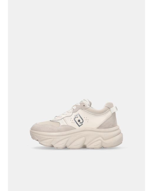 Liu Jo Chuncky Sneakers di Liu Jo in Natural