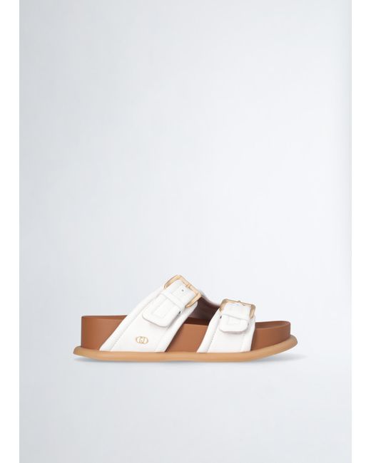 Liu Jo Sandali Con Fascette Bold di Liu Jo in White