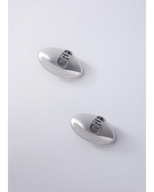 Pendientes Con Logo Liu Jo de color Blue