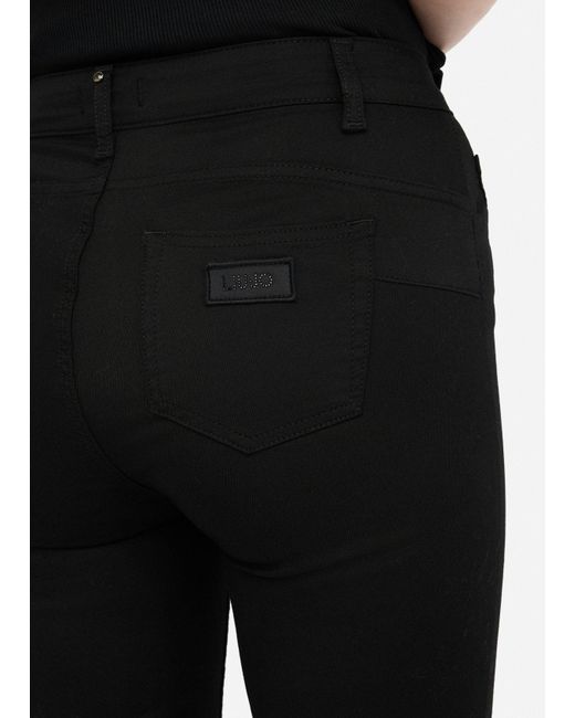 Liu Jo Black Liu Jo Skinny-Hose Mit Schmucksteinen