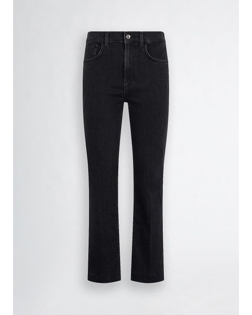 Liu Jo Jeans Bootcut A Vita Alta di Liu Jo in Blue