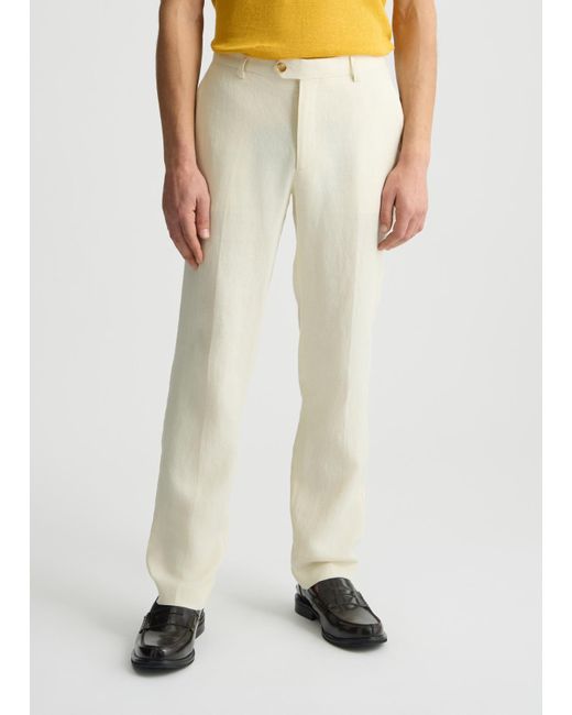 Liu Jo Pantaloni 100% Lino di Liu Jo in Natural da Uomo