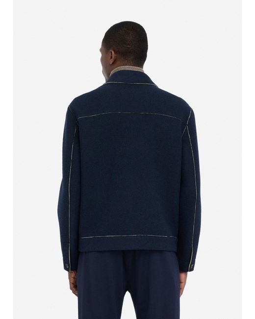 Liu Jo Blouson En Laine Liu Jo en coloris Blue