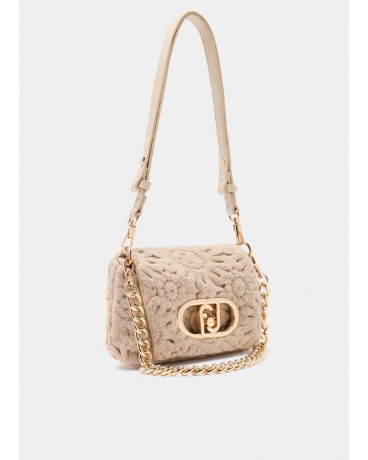 Liu Jo Black Liu Jo Kleine Tasche Lapuffy Mit Stickerei