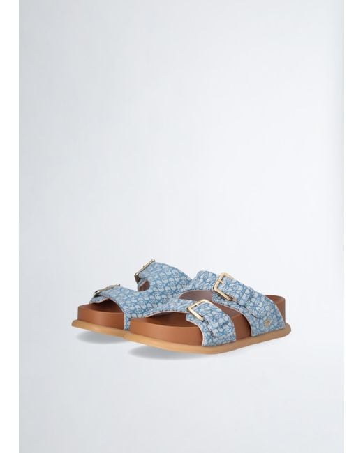 Liu Jo Sandali Con Fascette Bold di Liu Jo in Blue