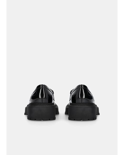 Liu Jo White Liu Jo Loafer Mit Bouclé-Einsatz