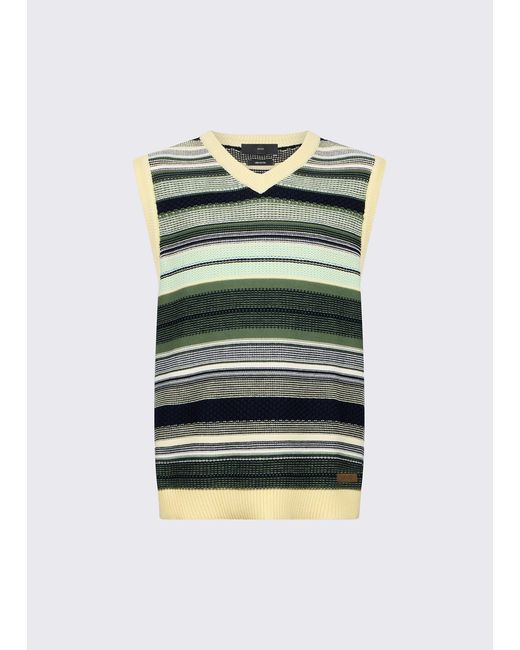 Chaleco A Rayas Liu Jo de hombre de color Green