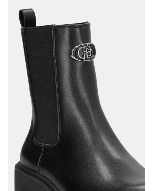 Liu Jo Bottines Beatles En Cuir Liu Jo en coloris Black