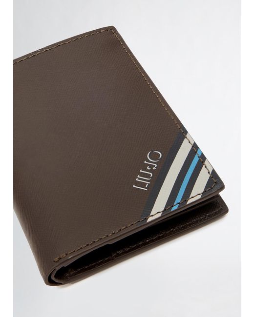 Liu Jo Portefeuille En Cuir Liu Jo pour homme en coloris White