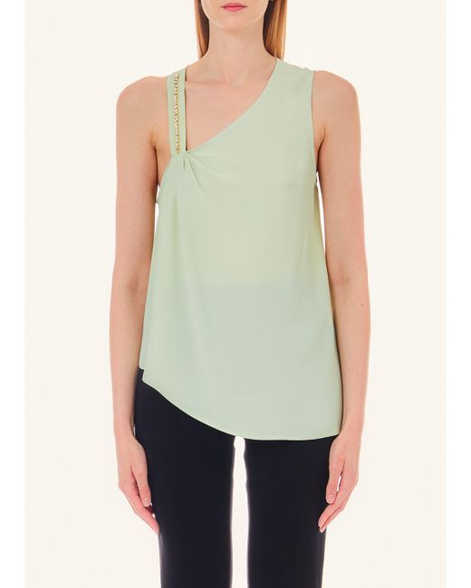 Liu Jo Top In Misto Seta di Liu Jo in Green