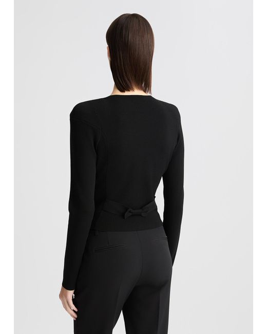 Liu Jo Giacca Nera In Maglia di Liu Jo in Black