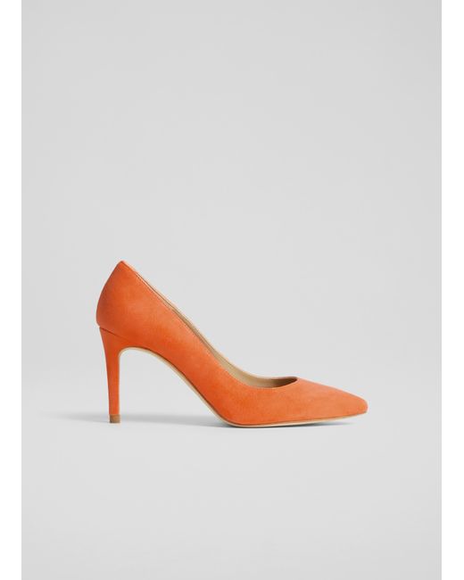 Floret dark hotsell pink suede courts