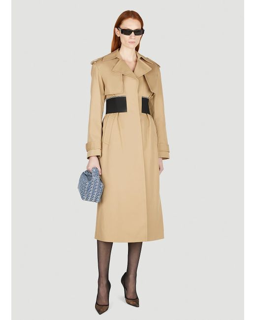 Alexander wang trench best sale coat