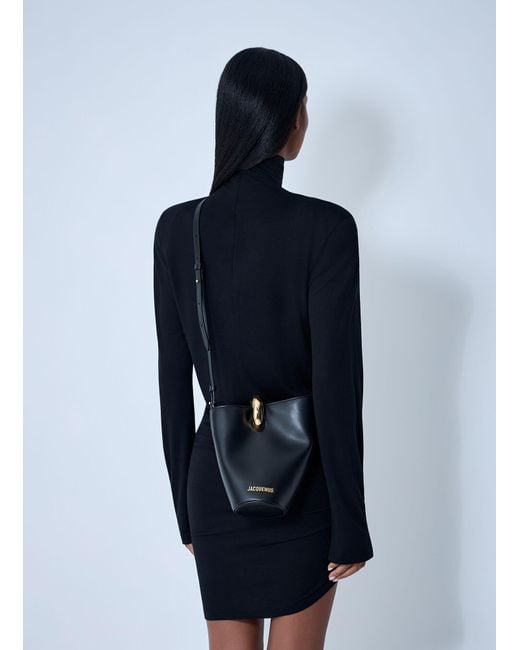 Jacquemus Blue Le Petit Bambola Bucket Bag