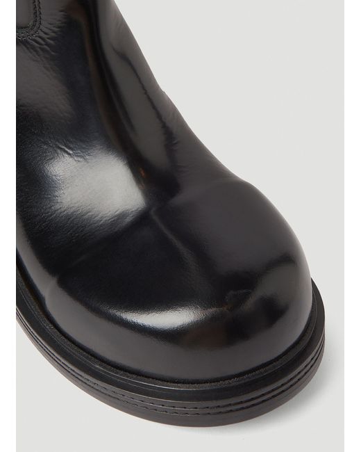 Bottega Veneta Black High Atomic Boots