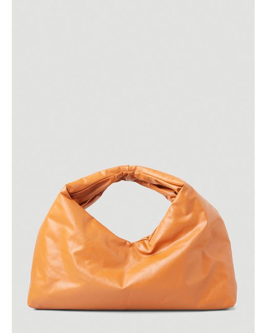 Kassl Orange Anchor Oil Small Handbag