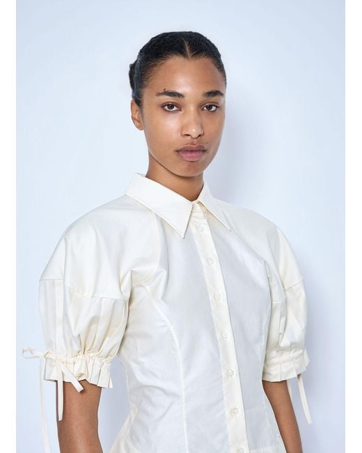 Vivienne Westwood White Cotton Poplin Shirt