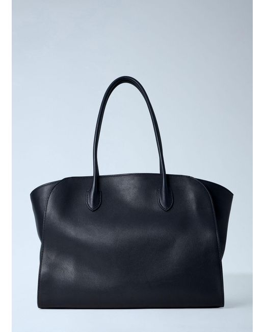 The Row Blue Marlo 14 Handbag