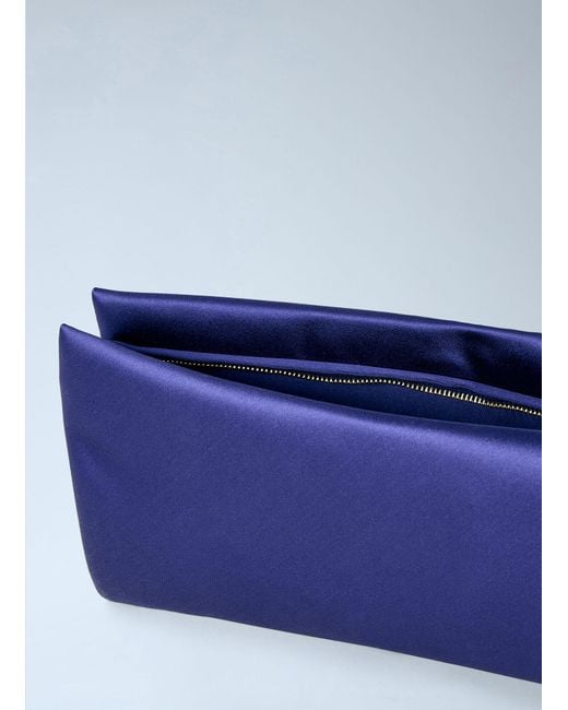 Saint Laurent Blue Evening Clutch