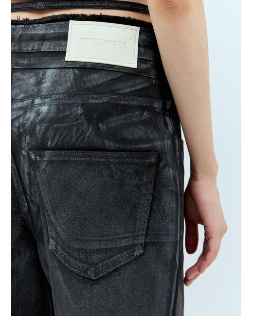 OTTOLINGER Blue Double Fold Pants