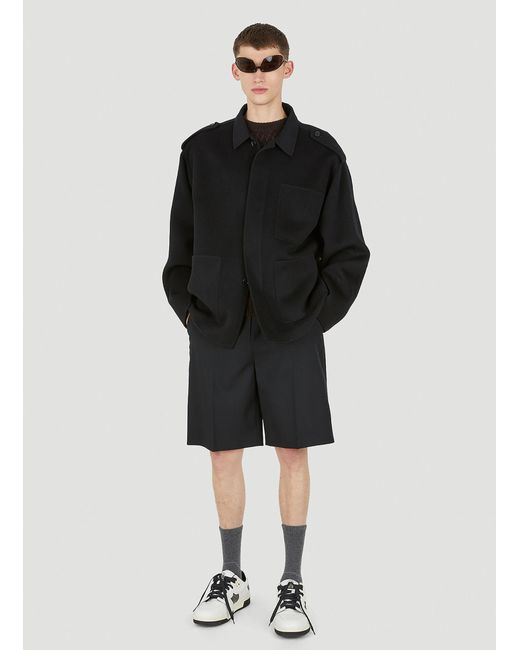 Acne Black Classic Jacket for men