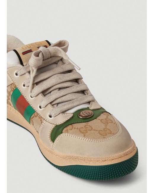 Gucci Multicolor Screener Logo Sneakers